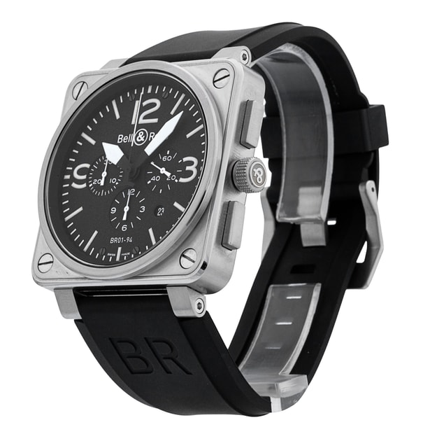 Bell and Ross BR01-94 Chronograph BR0194-BL-ST Image 2